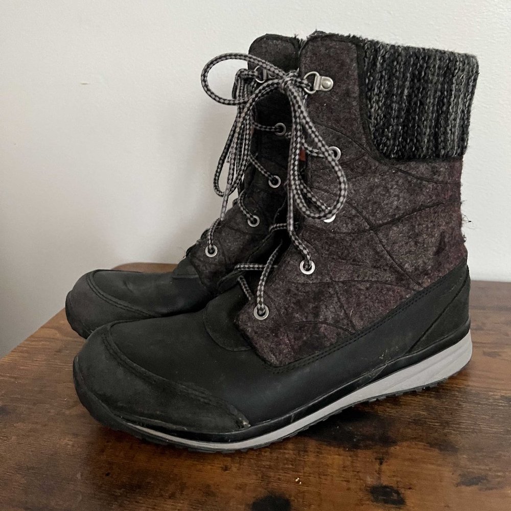 Salomon Women's Hime Mid Leather Winter Wear Shoe